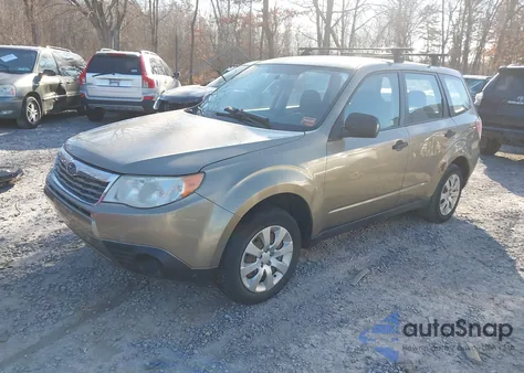 2009 Subaru Forester (Natl) X from USA, damaged, VIN JF2SH61689H748034